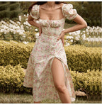 Alba | Robe longue d'été à imprimé floral