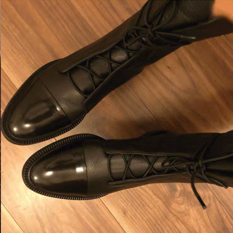 VIREO | Bottines Moto A Talon Bas