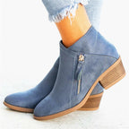 ALESSIA | Bottes Courtes En Daim