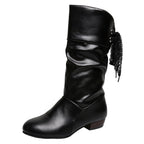 Bottes A Talon Style Etudiant