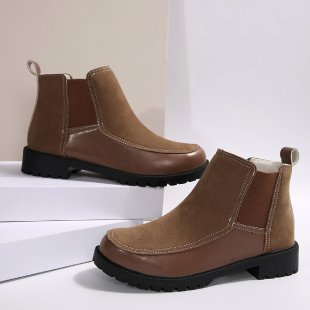 VISTA | Bottines Courtes A Talon Plat