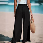 Pantalon Large Fluide - L'Élégance Décontractée au Quotidien