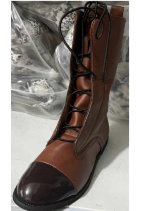 VIREO | Bottines Moto A Talon Bas