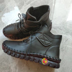 OY Chaussures en cuir cousues main ، semelle ultra-souple