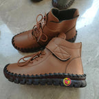 OY Chaussures en cuir cousues main ، semelle ultra-souple