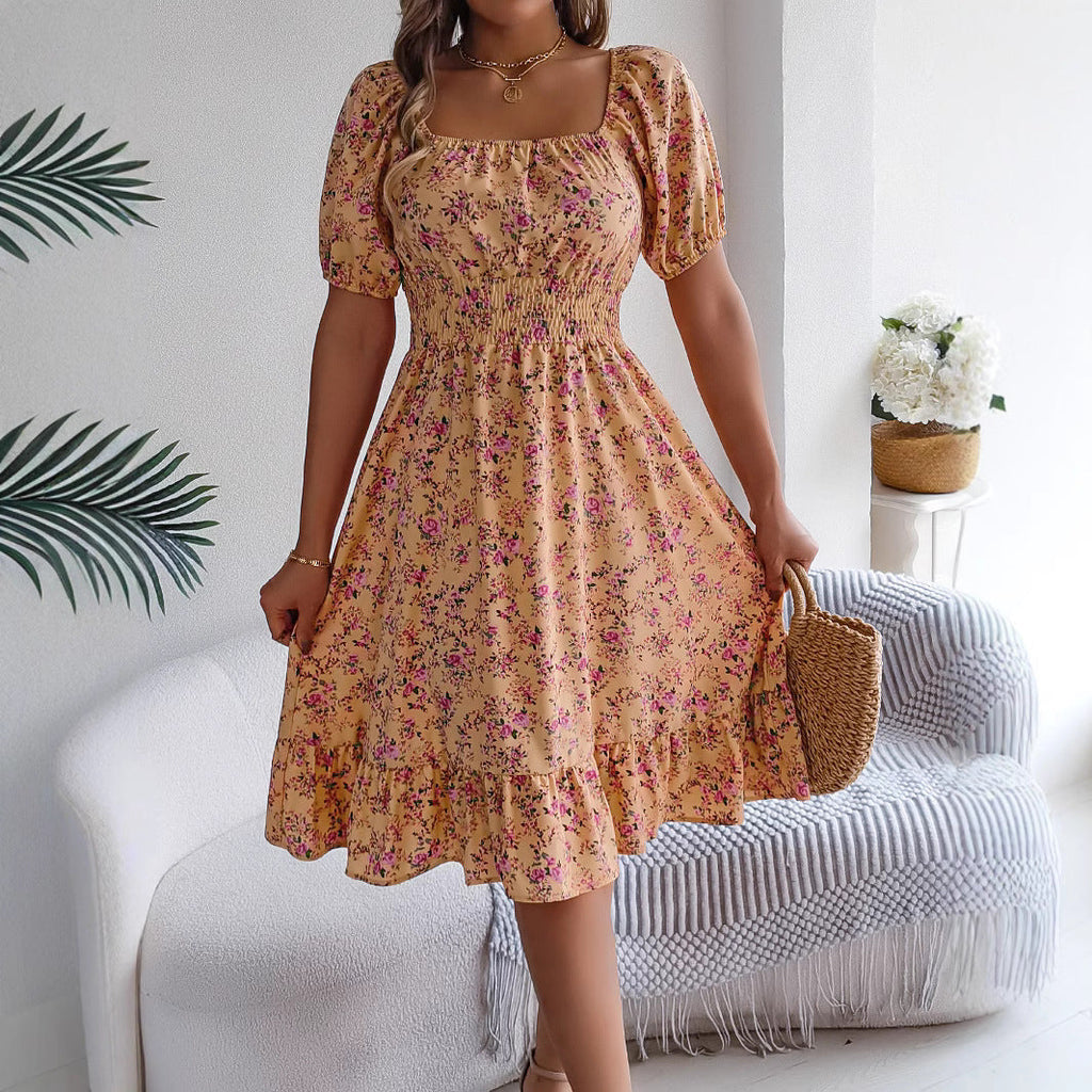 Robe d’Été à Imprimé Floral