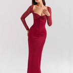 Robe Dentelle Rouge