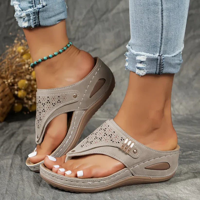 Sandale Élise – Élégance sans effort, Confort inégalé - VoltÉlan