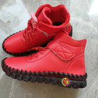 OY Chaussures en cuir cousues main ، semelle ultra-souple