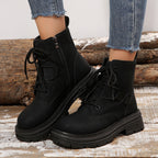 SAPHIRA | Bottines Slim A Lacets
