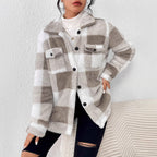 EMMA | Veste Thermique A Motif Plaid
