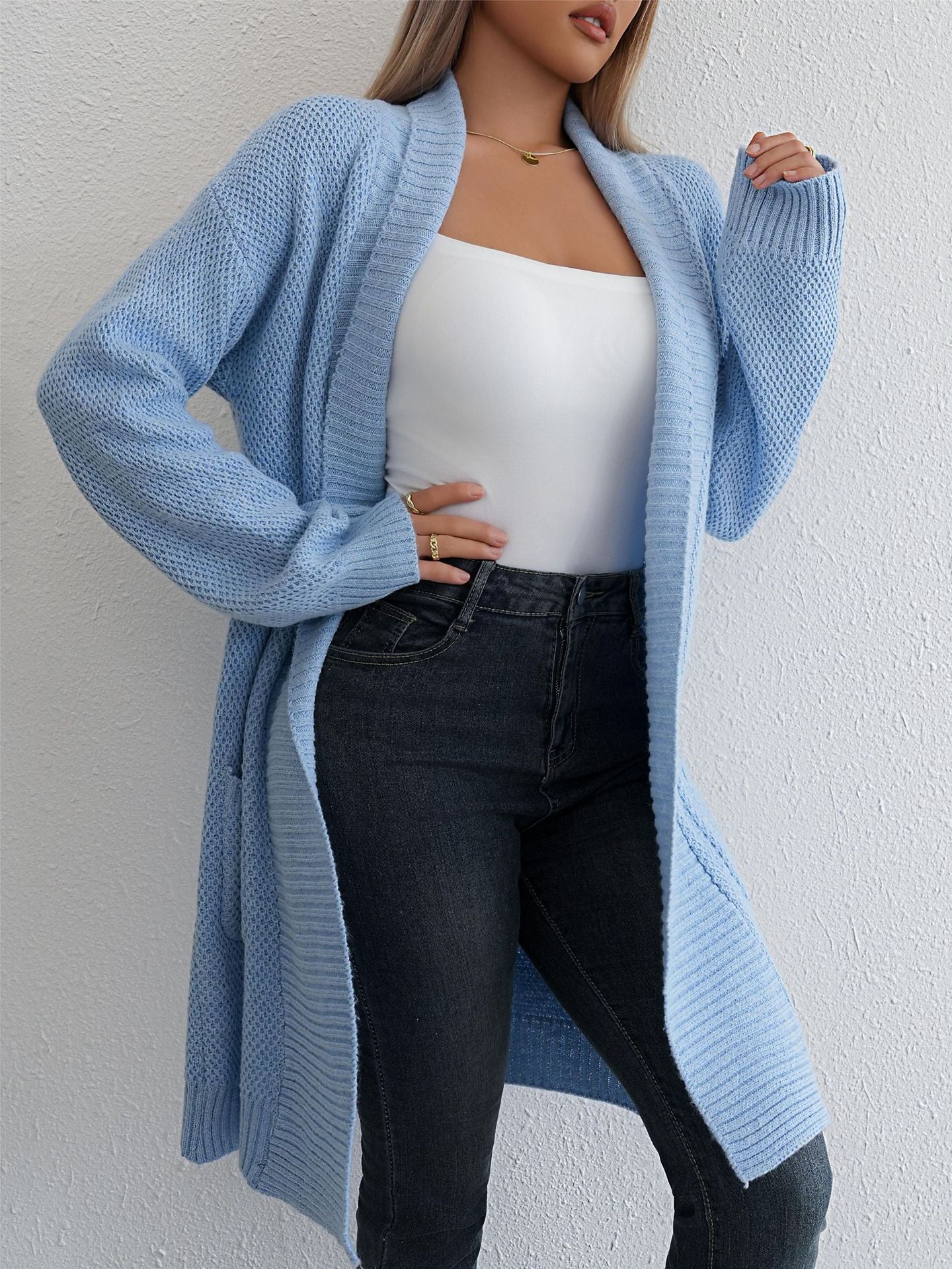 AURELIA | Cardigan Décontracté A Tricot